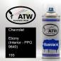 Preview: Chevrolet, Ebony (Interior - PPG 9640), 193: 400ml Sprühdose, von ATW Autoteile West.